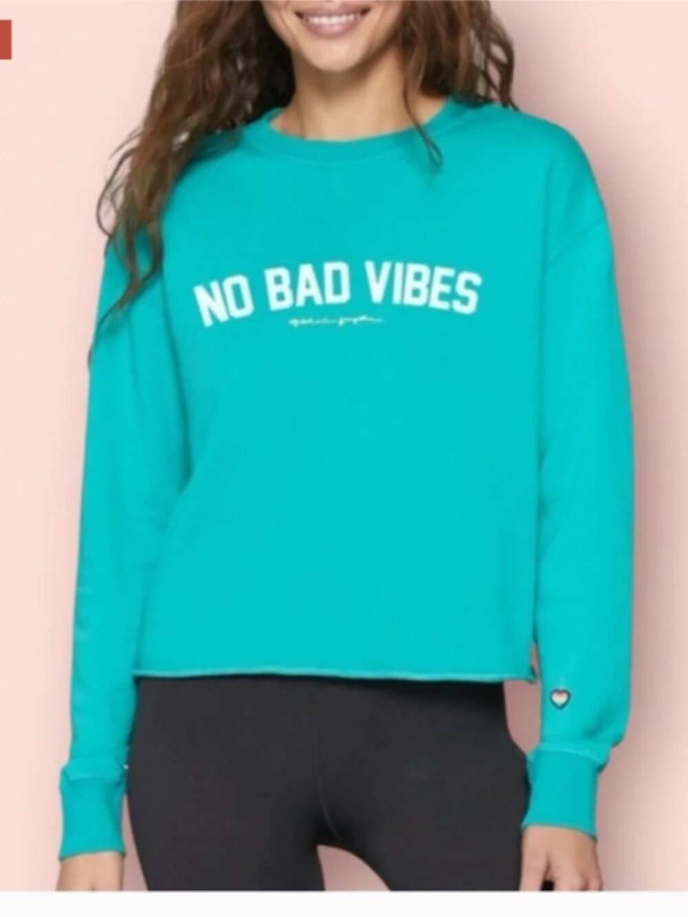 NEW Spiritual Gangster Mazzy Sweatshirt Small No Bad Vibes